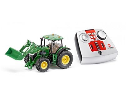 Siku Control Traktor John Deere s předním nakladačem 1:32