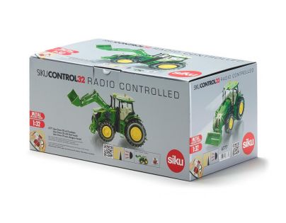 Siku Control Traktor John Deere s předním nakladačem 1:32