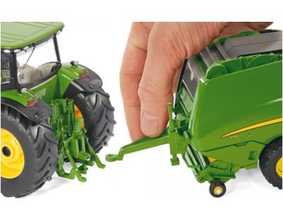 Siku Farmer John Deere balíkovačka 1:32