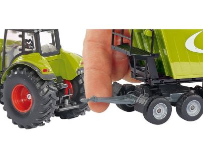 Siku Farmer Traktor Claas s předním nakladačem zelený
