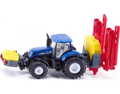 Siku Farmer 1799 Traktor New Holland s rozprašovačem 1:87