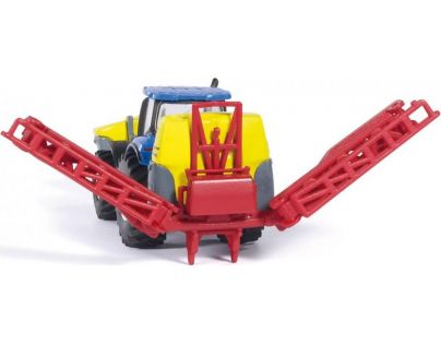 Siku Farmer 1799 Traktor New Holland s rozprašovačem 1:87