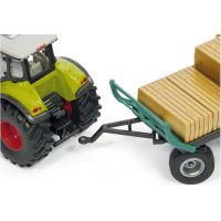 Siku Farmer Traktor s balíkovacím nástavcem a vlekem 1:50 - Poškozený obal 5