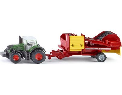 Siku Farmer Traktor s vlekem na sklizeň brambor 1:87