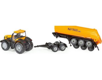 Siku Farmer Traktor se sklápěcím přívěsem 1:87