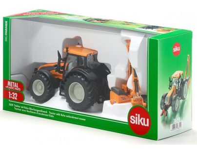 Siku Farmer Traktor se zadní sekačkou 1:32