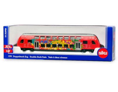 Siku Super Dvouposchodový vlak 1:87