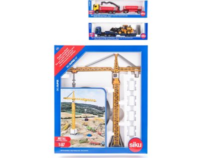SIKU set 3 stavebních strojů A, 1:87