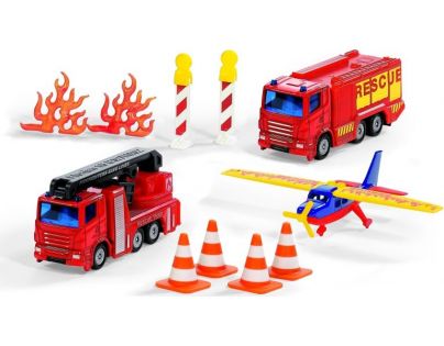 Siku Super Set hasičská vozidla a příslušenství