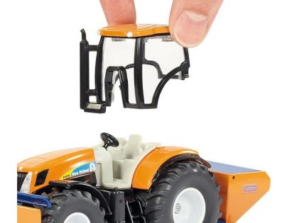 Siku Super Traktor s přední radlicí a sypačem soli 1:50
