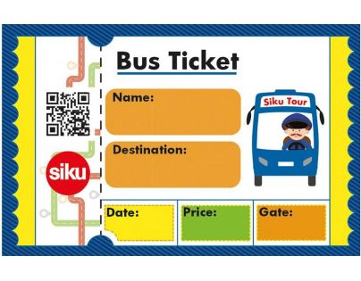 Siku World autobusová zastávka