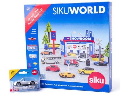 Siku World autosalón a dárek