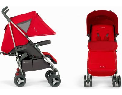 Silver Cross Reflex Kočárek Chilli červený