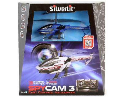 Silverlit RC Helikoptéra Spy Cam III - Modrá