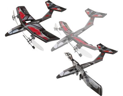 Silverlit RC Mini V-Jet Letadlo - Červená