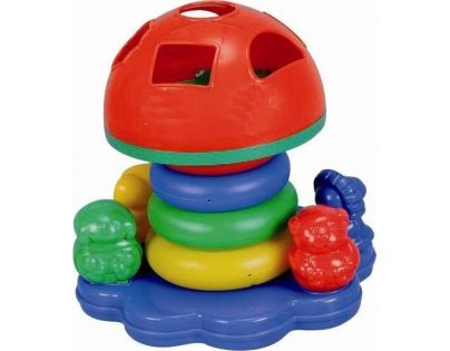 Simba ABC Pyramida skládačka a vkládačka