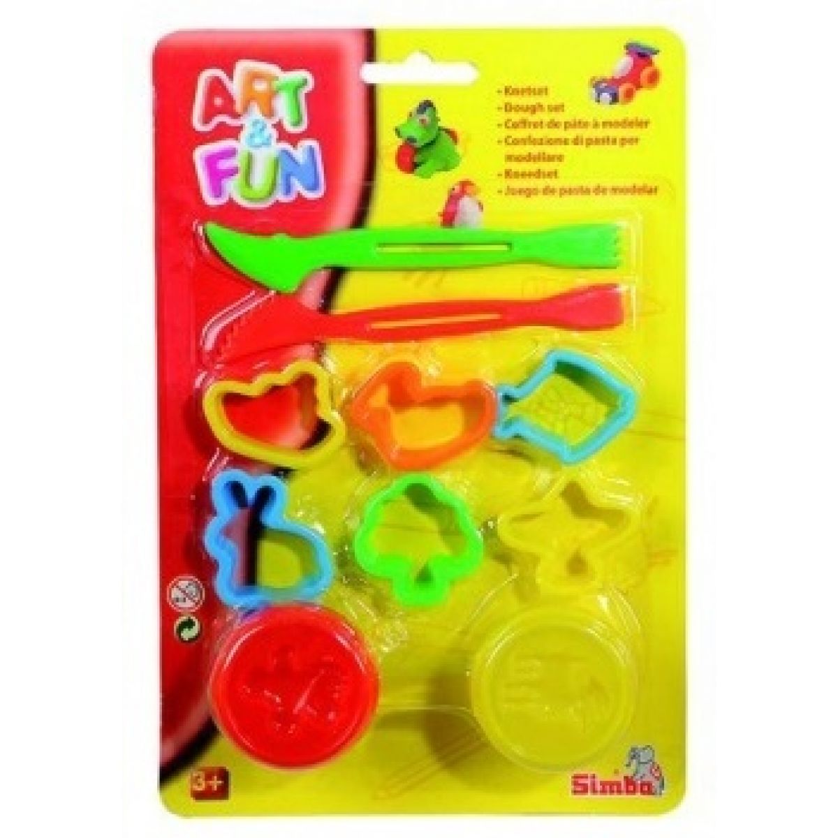 Simba Art & Fun Modelovací sada Nástroje | 4KIDS.cz