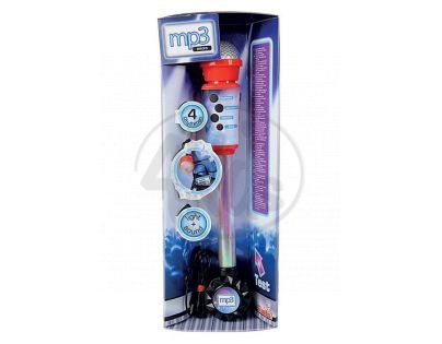 Simba 6833325 - Elektronický mikrofon 37cm, vstup pro MP3