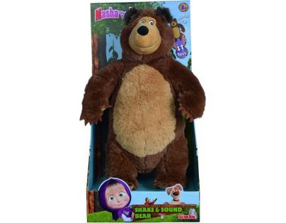 Simba Máša a medvěd Medvěd Míša Shake & Sound 43 cm