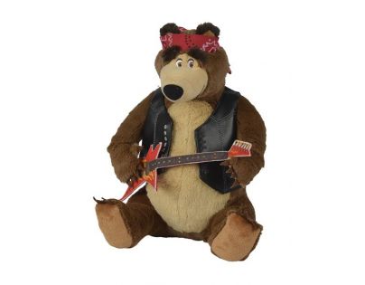 Simba Máša a medvěd Plyšový Medvěd rocker hrající 30 cm