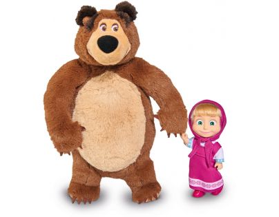 Simba Máša a medvěd Set Míša a panenka Máša