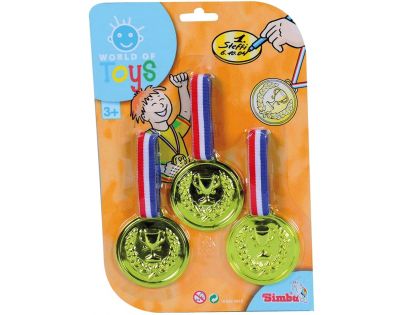 Simba Medaile 3ks - Zlaté
