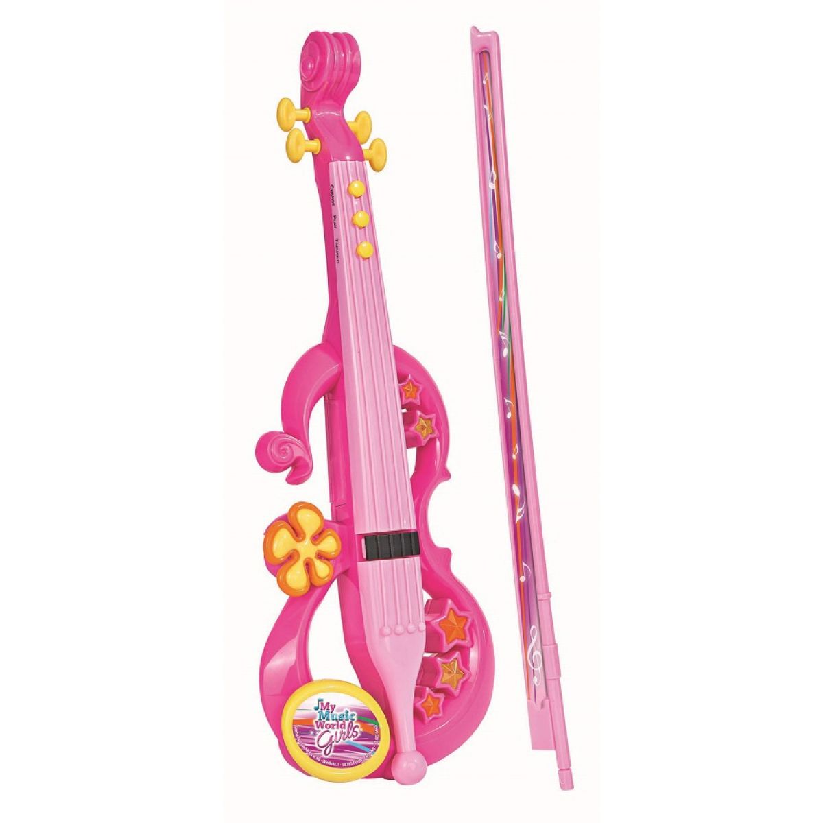 Simba My Music World Elektronické housle růžová