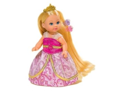 Simba Panenka Evička Rapunzel s extra dlouhými vlasy - Blondýnka-zlatá korunka
