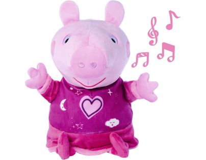 Simba Peppa Pig 2 v 1 Plyšový usínáček růžový 25 cm