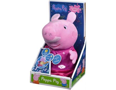 Simba Peppa Pig 2 v 1 Plyšový usínáček růžový 25 cm