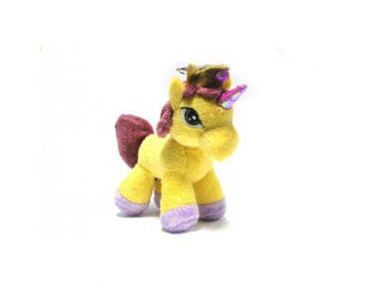 Simba Plyšový přívěšek Filly Unicorn 15 cm žlutá