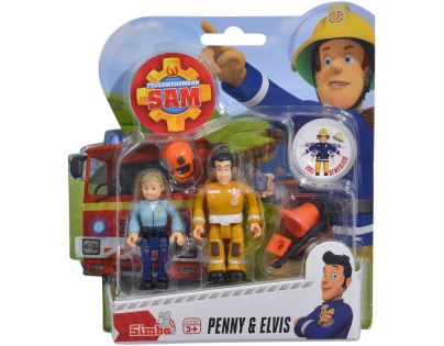 Simba Požárník Sam Figurky 2 ks Penny a Elvis