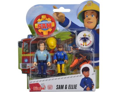 Simba Požárník Sam Figurky 2 ks Sam a Ellie