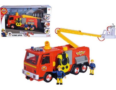 Simba Požárník Sam Hasičské auto Jupiter Mega Deluxe 28 cm - Poškozený obal