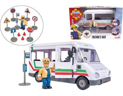 Simba Požárník Sam Trevorův autobus 21 cm