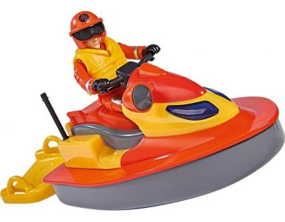 Simba Požárník Sam Vodní skútr Juno s figurkou