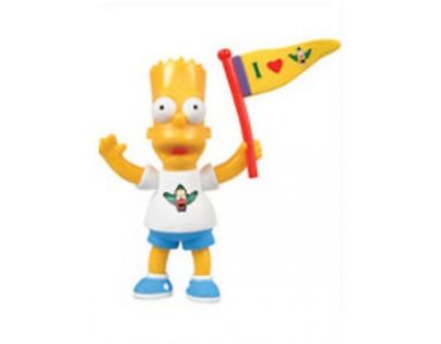 Simpsonovi Sběratelské figurky III.série - Bart s vlajkou