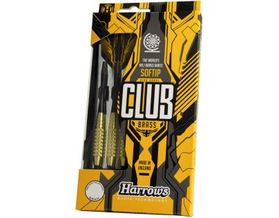 Harrows Šipky Club brass 14 g K soft