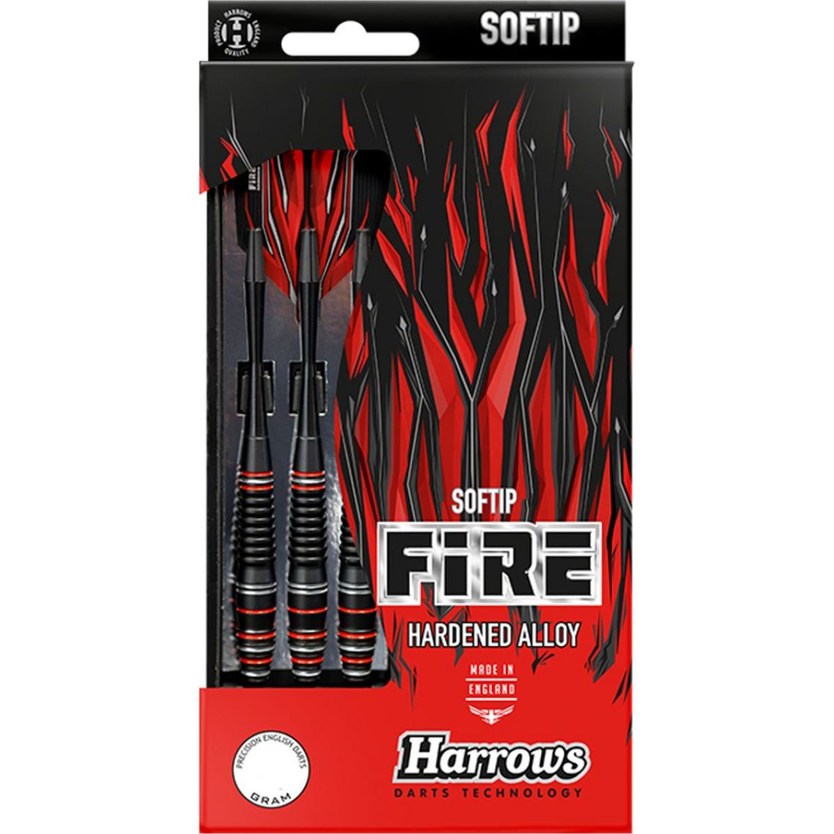 Šipky Harrows Fire High Grade Alloy soft 18g R