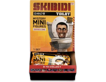 Skibidi Toilet minifigurky Mystery - Poškozený obal