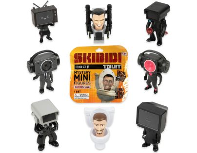 Skibidi Toilet minifigurky Mystery - Poškozený obal