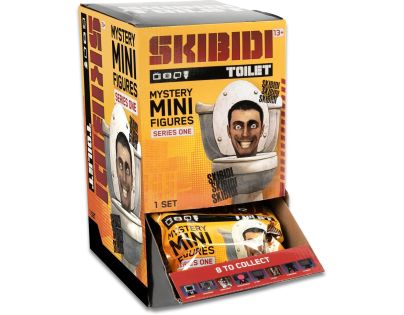 Skibidi Toilet minifigurky Mystery - Poškozený obal