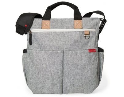 Skip hop taška Duo Signature Grey Melange