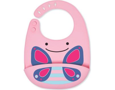 Skip Hop Zoo Bryndák silikonový Motýlek