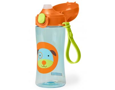 Skip Hop Zoo Láhev sportovní s uzávěrem Psík