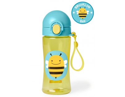 Skip Hop Zoo Láhev sportovní s uzávěrem Včelka