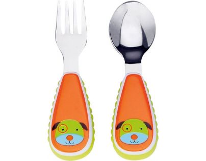 Skip Hop Zoo Lžička a vidlička Pejsek