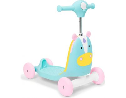 Skip Hop Zoo Odrážedlo 3 v 1 Ride On Jednorožec do 20 kg
