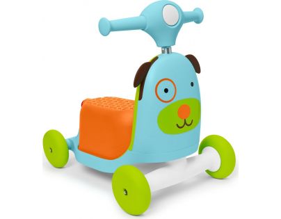 Skip Hop Zoo Odrážedlo 3 v 1 Ride On Pejsek do 20 kg