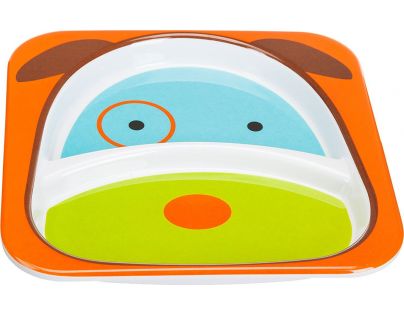 Skip Hop Zoo Talířek 2 v 1 Pejsek